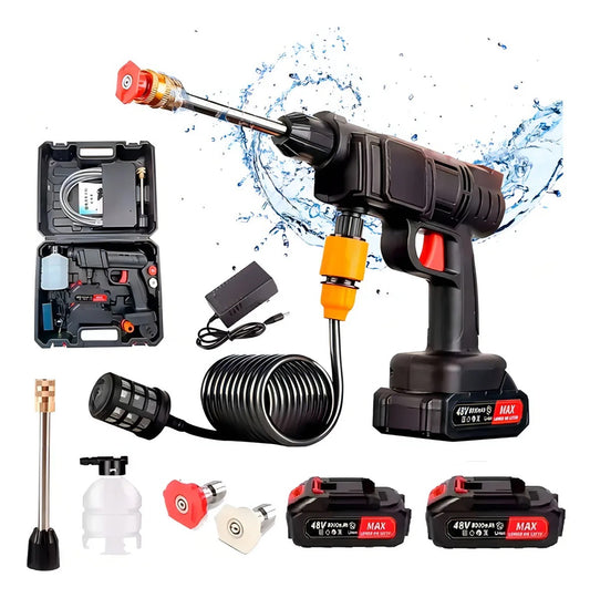 ¡Hidrolavadora Inalámbrica 48V – 2 Baterias